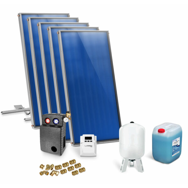 Thermische Solaranlage 5.2 mit 5 Kollektoren