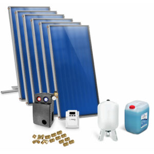 Thermische Solaranlage 6.2 mit 6 Kollektoren